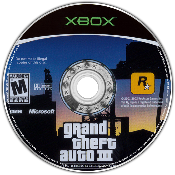 Grand Theft Auto III media 3 for Xbox